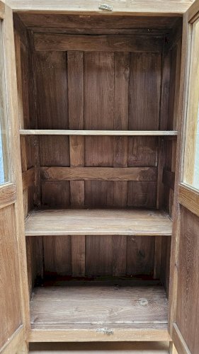 Vaisselier en teck birman naturel