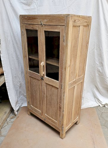 Vaisselier en teck birman naturel