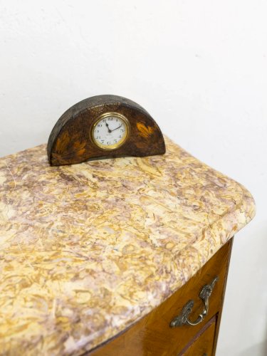 Valery, le chiffonnier Louis XV en bois et marbre N°56