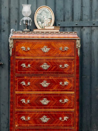 Valery, le grand semainier en bois et laiton N°58