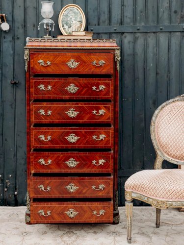 Valery, le grand semainier en bois et laiton N°58