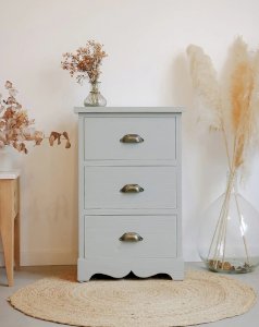 Valery, le semainier gris en bois N°49