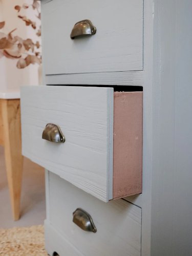 Valery, le semainier gris en bois N°49