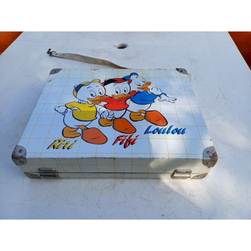Valise Vintage en Métal de Riri , Fifi et Loulou
