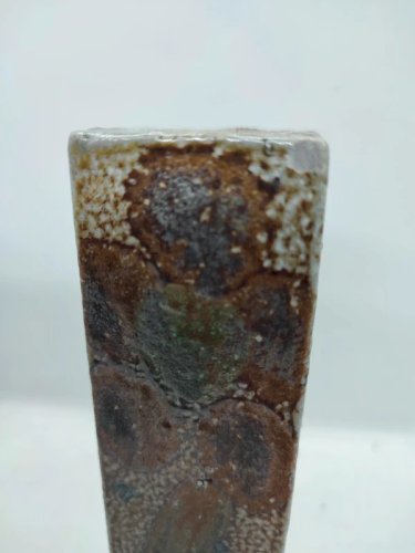 vase à decor floral attribue à jean claude monange en bon etat