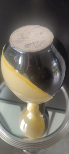 Vase à deux cols Céramique vintage 1964.