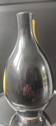 Vase à deux cols Céramique vintage 1964.