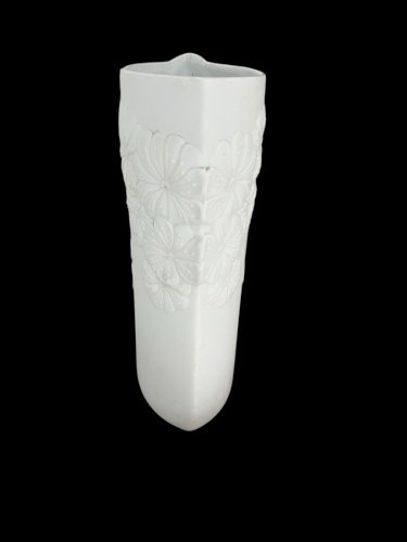 Vase AK Kaiser Célébre Manufacture Floral Vintage Design M. Frey Porcelaine