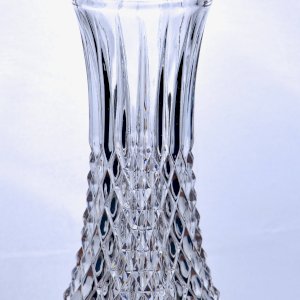 Vase ancien en cristal et or 24 carats maison WMF