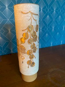 Vase ancien signé, en terre cuite émaillée, années 50/60. Fratelli Fanciullacci.