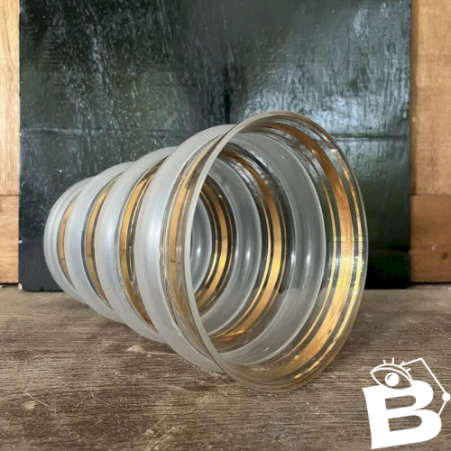 Vase Art Déco doré