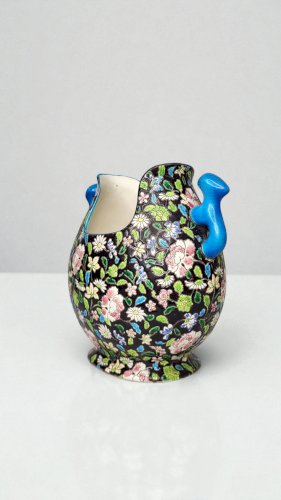 Vase Art déco en céramique de Gien