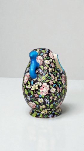 Vase Art déco en céramique de Gien