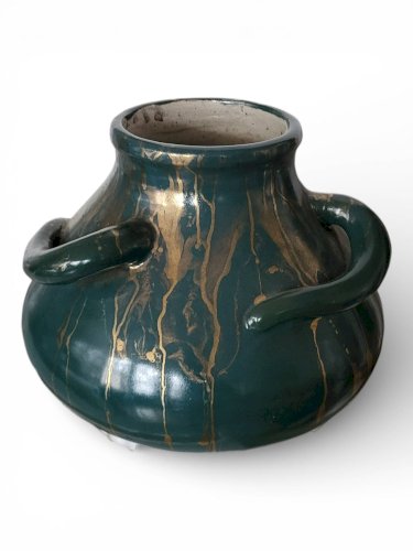 Vase Art déco en Grès par Léon Pointu, 1920s
