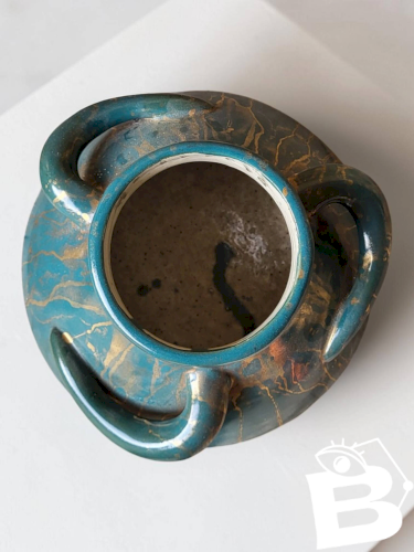 Vase Art déco en Grès par Léon Pointu, 1920s