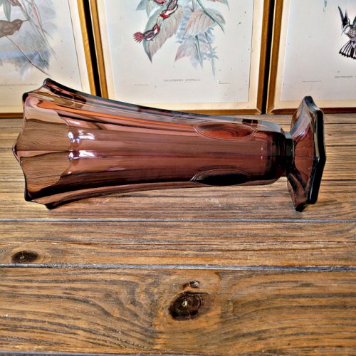 Vase art déco Val Saint Lambert Luxval attribué à Charles Graffart