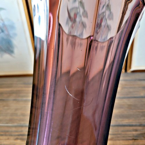 Vase art déco Val Saint Lambert Luxval attribué à Charles Graffart