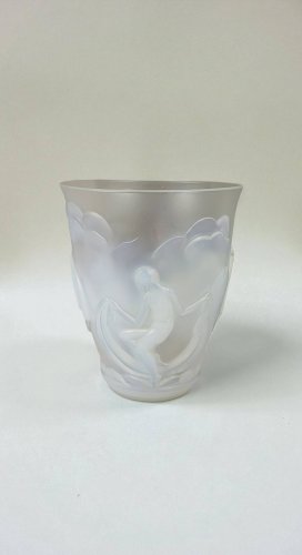 Vase Art déco Verlys France, Les danseuses