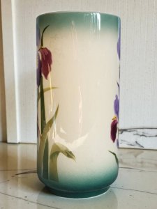 Art Nouveau vase in earthenware Choisy le Roi