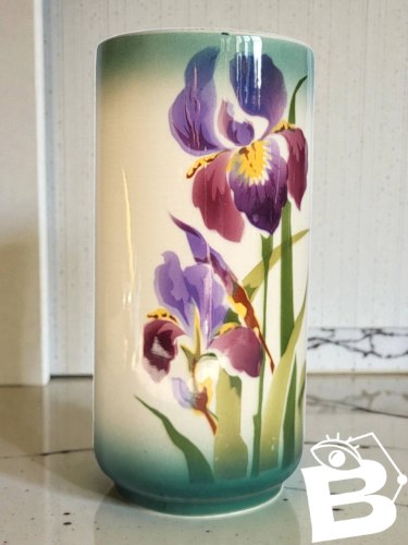 Vase Art nouveau en faïence Choisy le Roi