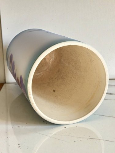 Vase Art nouveau en faïence Choisy le Roi