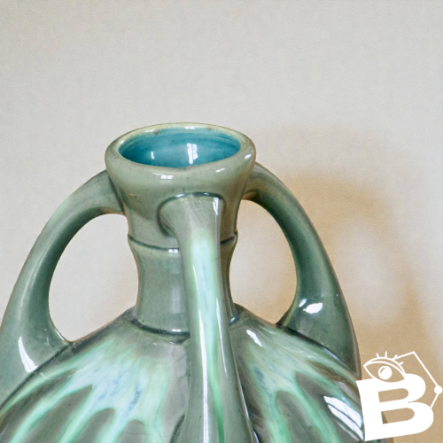 Vase Art Nouveau signé Gustave de Bruyn Fives-Lille