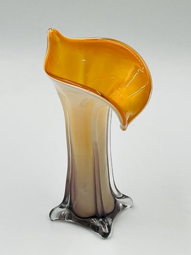 Vase Arum en verre de Murano
