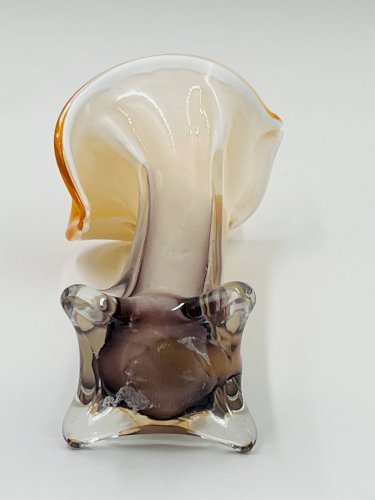 Vase Arum en verre de Murano
