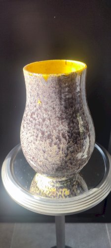 Vase balustre Accolay KC tête de taureau n°5