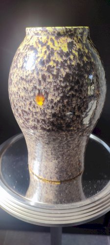 Vase balustre Accolay KC tête de taureau n°5