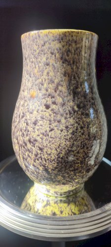 Vase balustre Accolay KC tête de taureau n°5