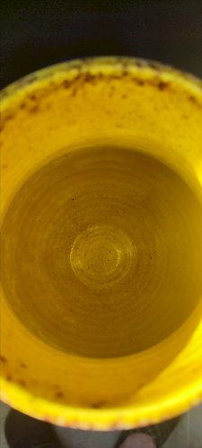 Vase balustre Accolay KC tête de taureau n°5