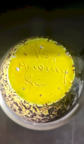 Vase balustre Accolay KC tête de taureau n°5