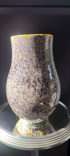 Vase balustre Accolay KC tête de taureau n°5