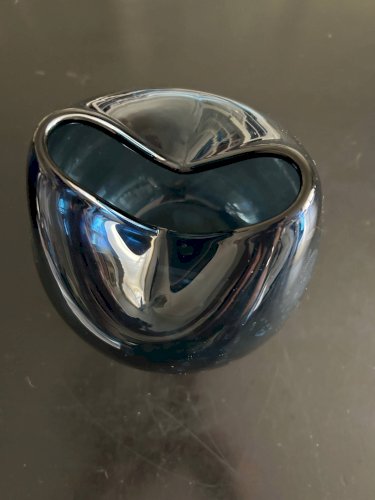 vase bleu scandinave