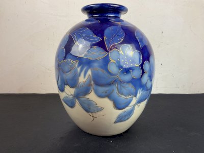 Vase boule en porcelaine émaillée de Camille Tharaud 1878-1956 Limoges