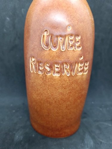 vase bouteille signé Max Idlas en bon etat