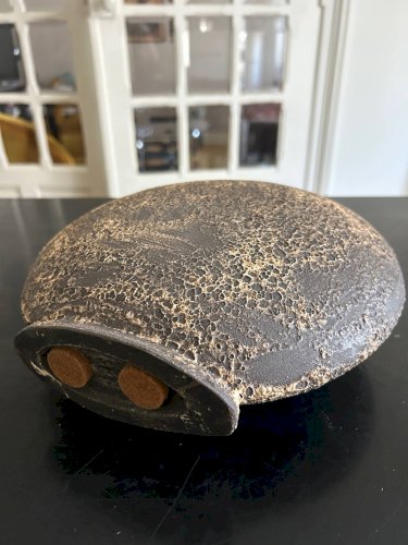 Vase brutaliste années 70