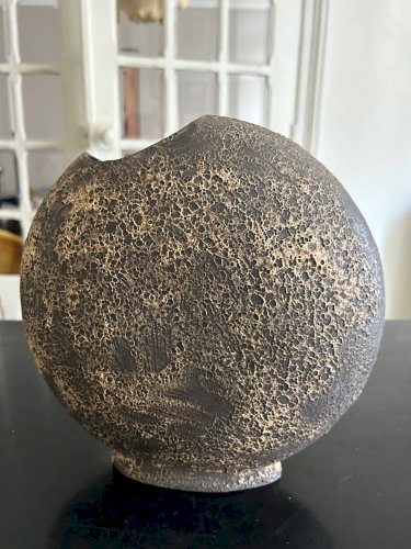 Vase brutaliste années 70