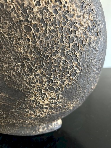 Vase brutaliste années 70