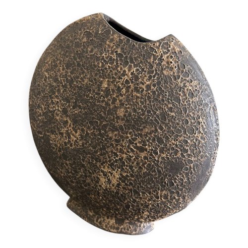 Vase brutaliste années 70