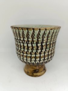 pot cover vase in the style of Pieter Groeneveld in good condition