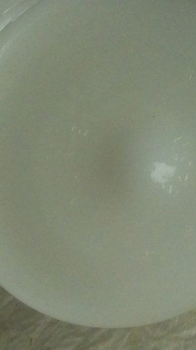 VASE CACHE POT EN OPALINE CLEVELAND U.S.A BRODY &CO DECOR GRAPPE DE RAISIN*