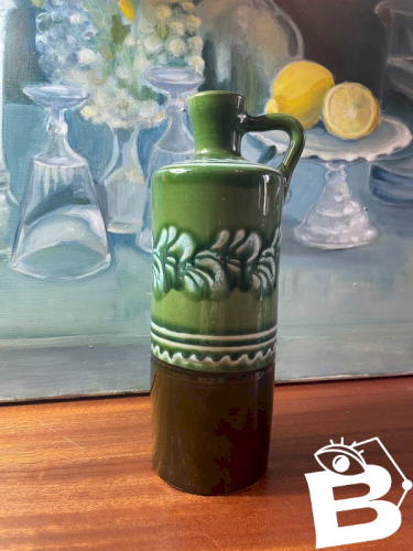 Vase carafe bouteille céramique vintage