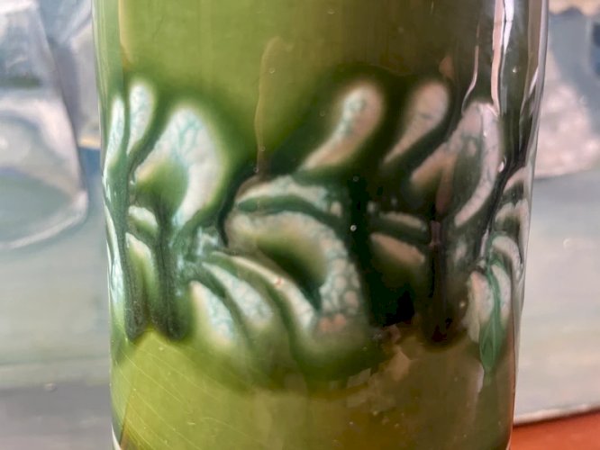 Vase carafe bouteille céramique vintage