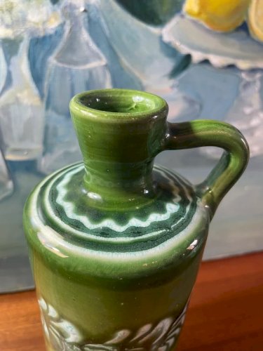 Vase carafe bouteille céramique vintage