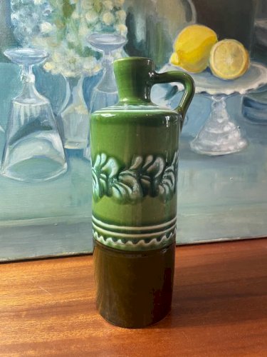 Vase carafe bouteille céramique vintage