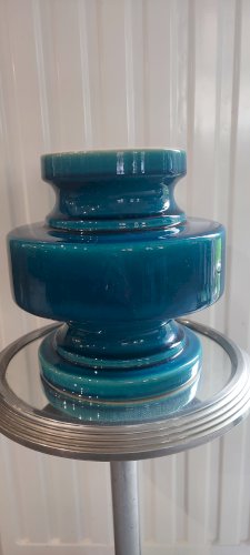 Vase Cari Zalloni pour Steuler design Space Age , années 60/70