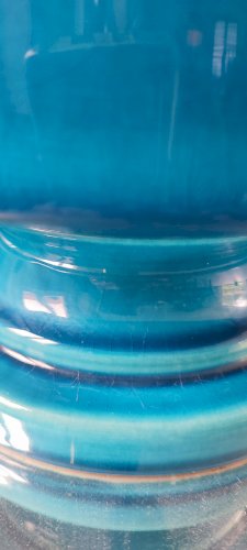 Vase Cari Zalloni pour Steuler design Space Age , années 60/70
