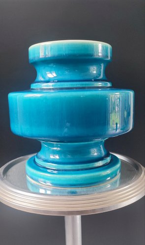 Vase Cari Zalloni pour Steuler design Space Age , années 60/70